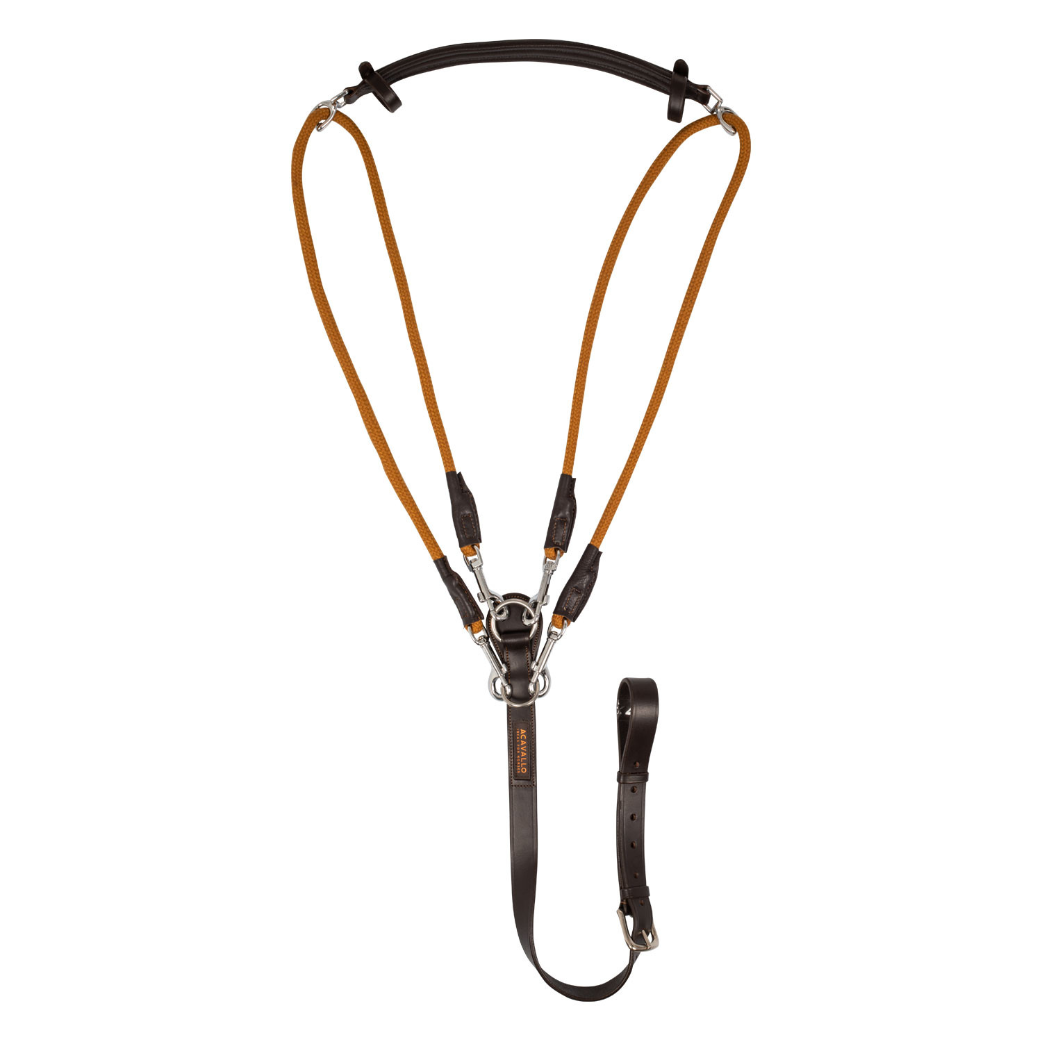 Gogue aus Kalbsleder und Nylon
