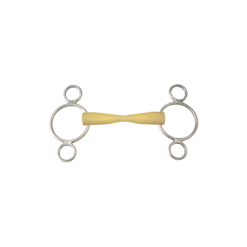 Taper-Mundstück-Knebel mit 3-Ring
