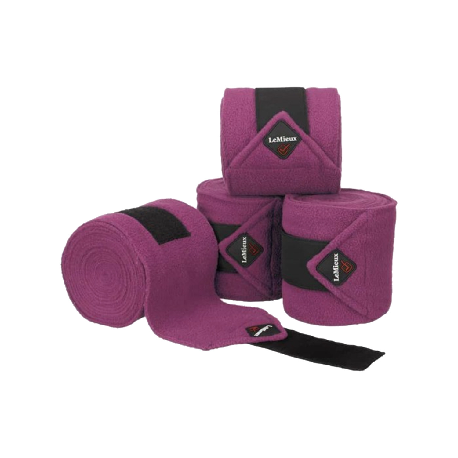 Lemieux Polo-Bandagen Pflaume Set