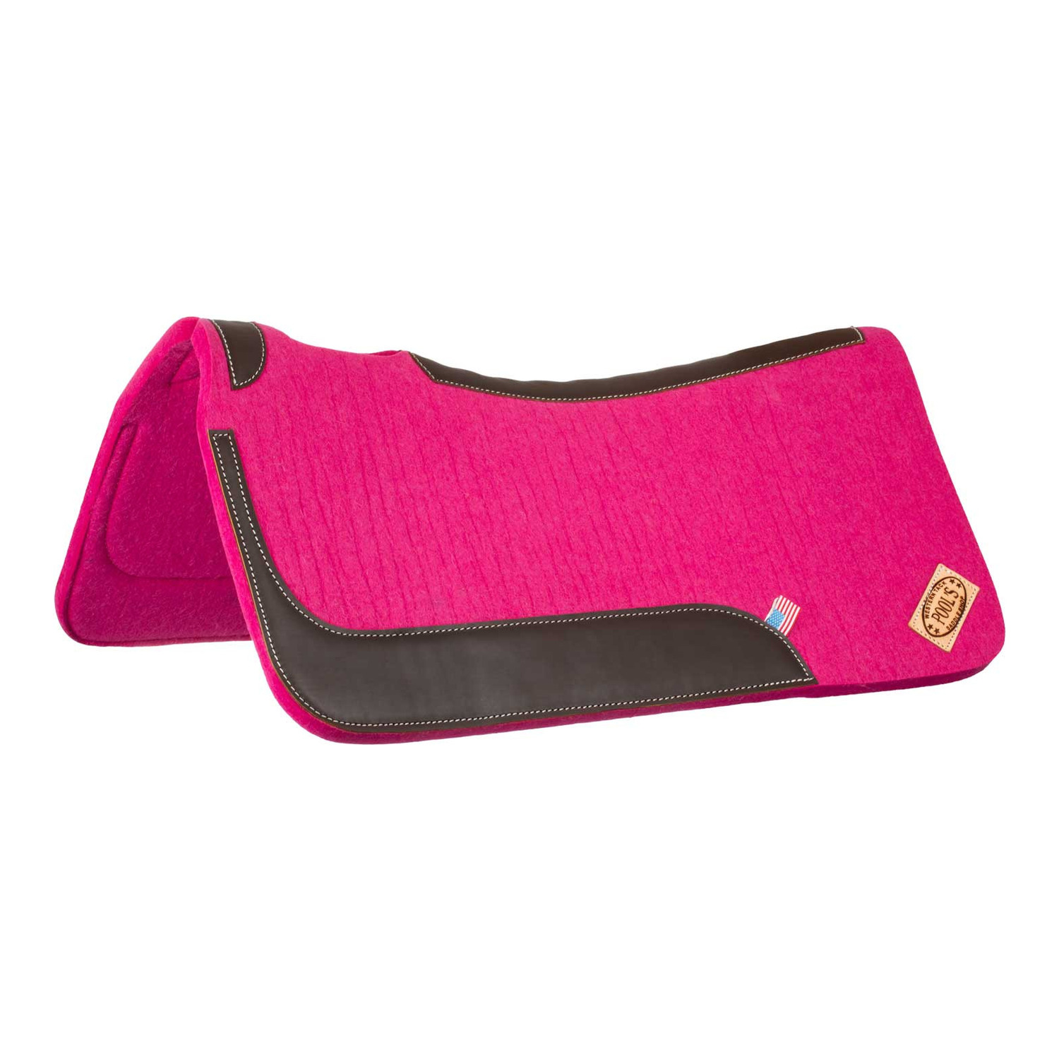 Western-Sattelpad aus Filz und Neopren