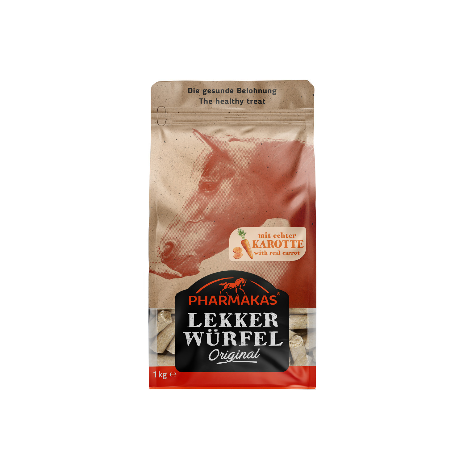 Pferdekekse mit Karotte