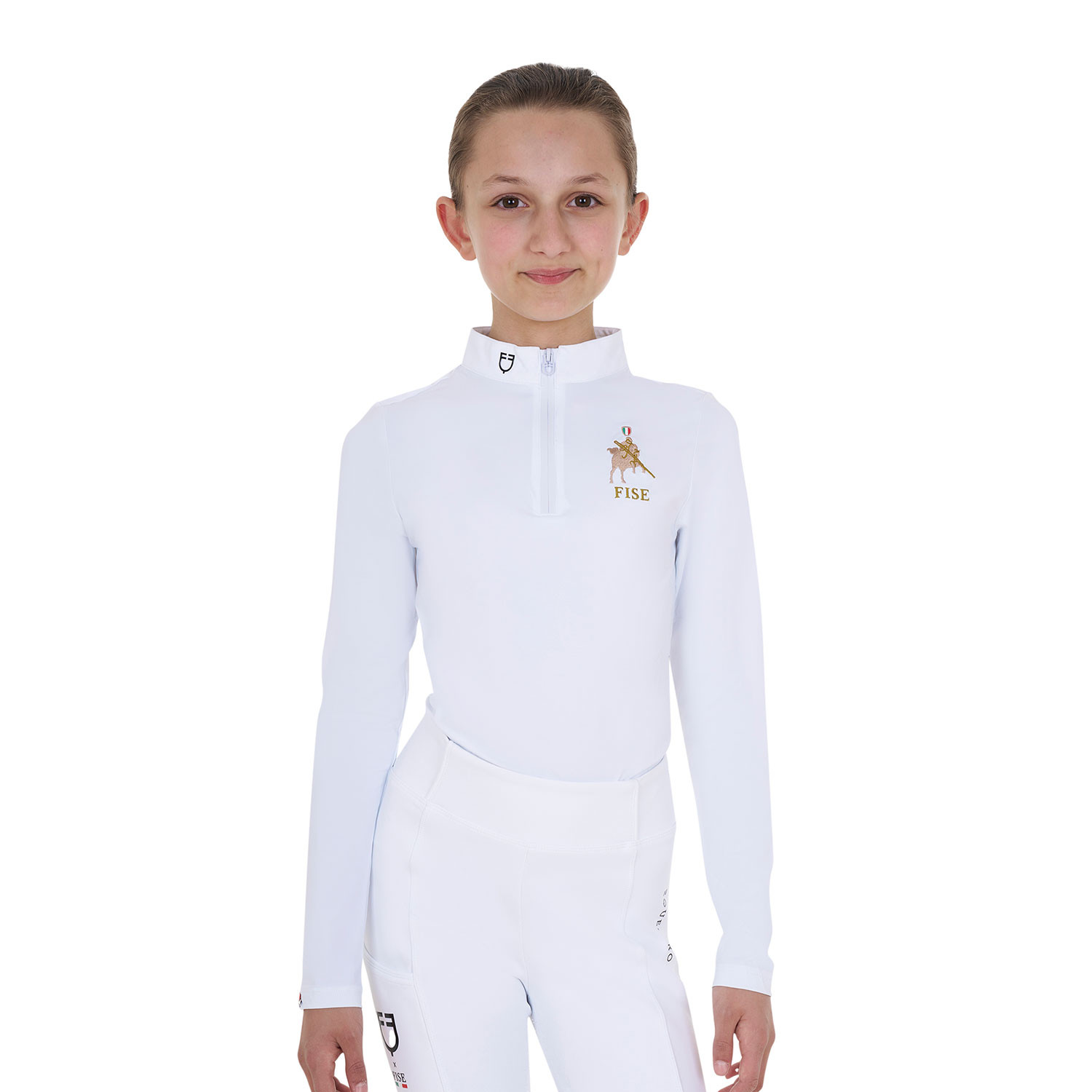 Slim Fit Poloshirt für Mädchen