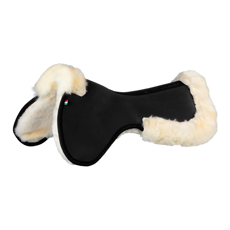 Memory Foam Pad für Springsättel mit Lammfell