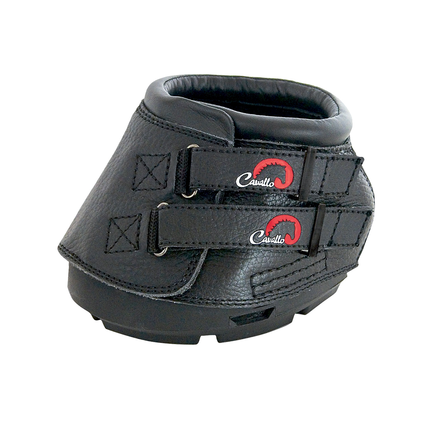 Boot Huf-Schuh aus Leder mit Neoprenfutter