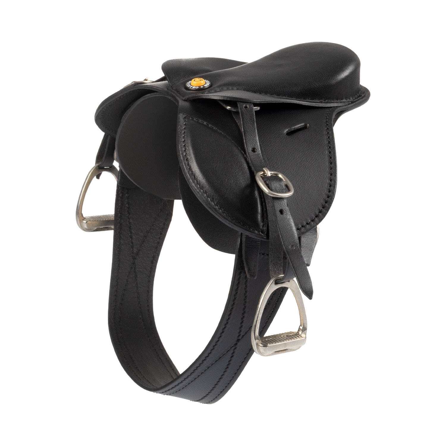 Dressursattel aus Leder für Miniatur-Toy Horse