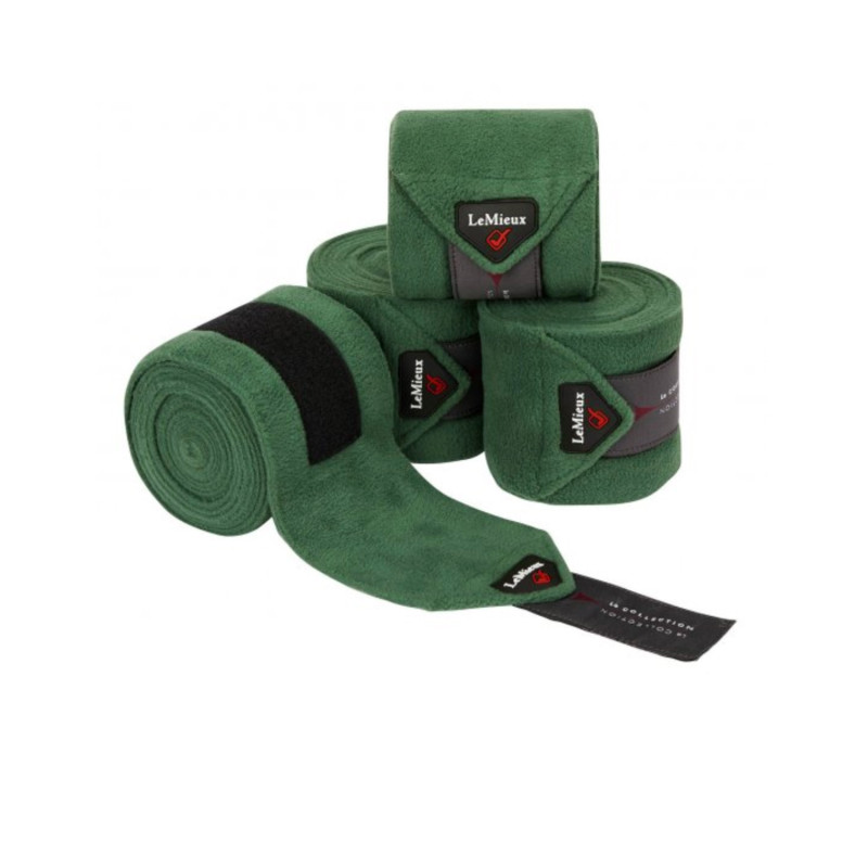 Lemieux Polobandagen huntergrün Set