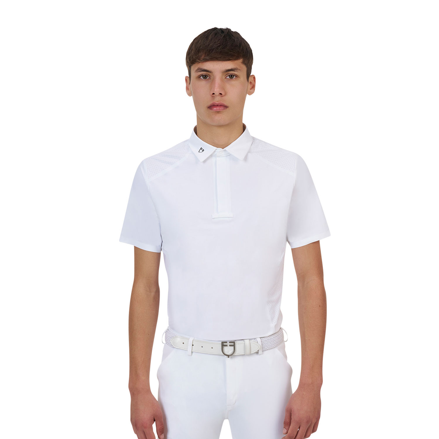 Slim Fit Herren Wettkampf-Poloshirt