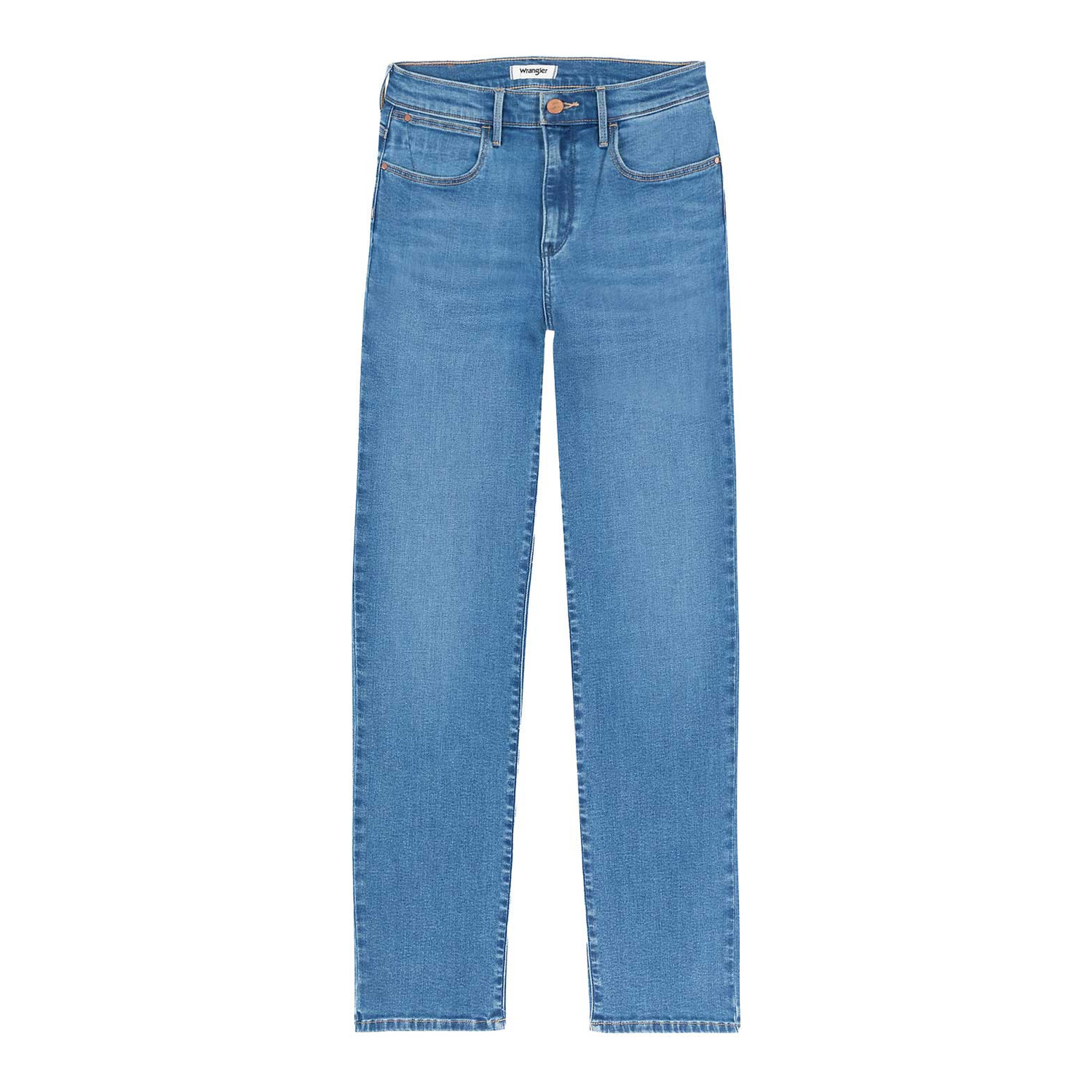 Herren-Jeans „Straight Aurelia“ – klassische Westernjeans in heller Waschung