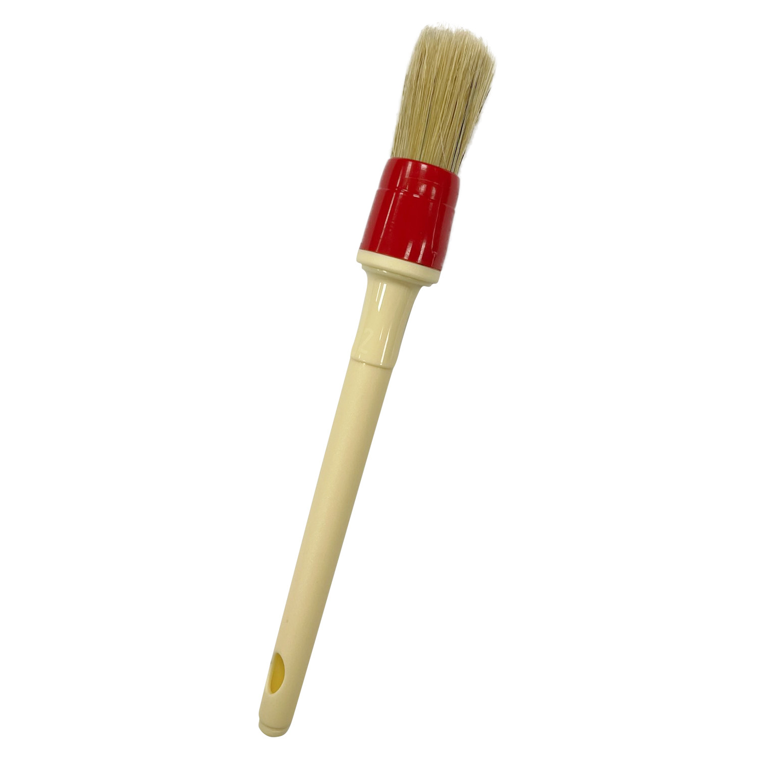 Hufbürste mit Naturborsten und Holzgriff
