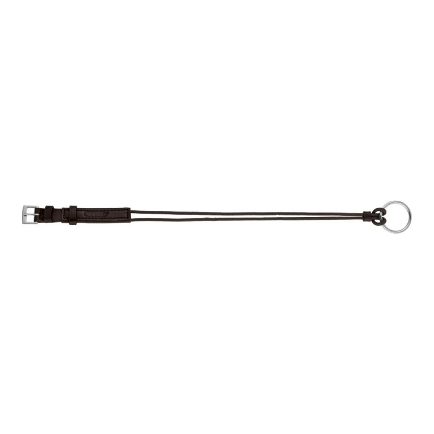 Backenstücke für Aufziehtrense 45 cm – Braun, paarweise