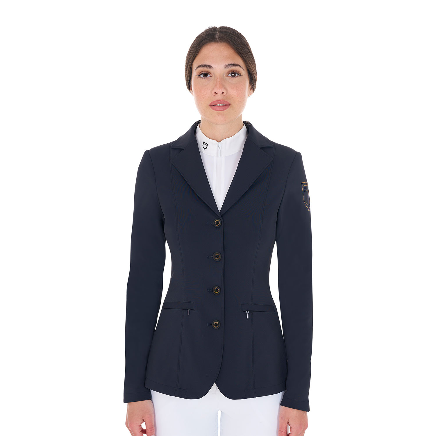 Damen-Wettkampfjacke aus technischem Gewebe