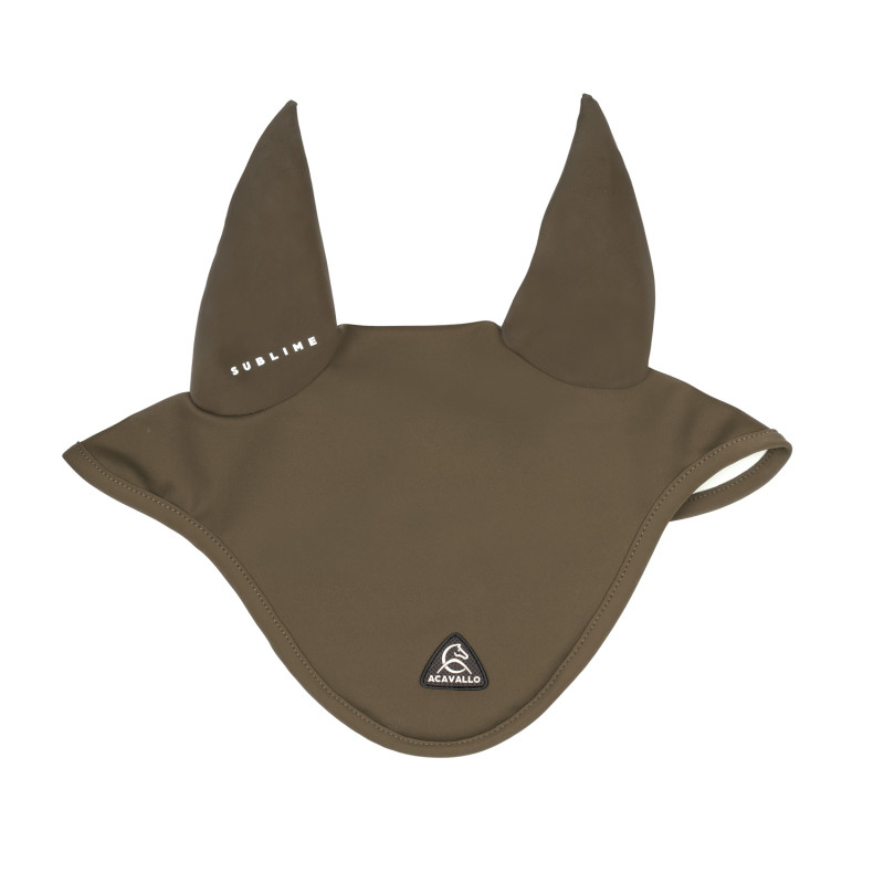 Fliegenhaube aus Spandex mit Silikon-Logo