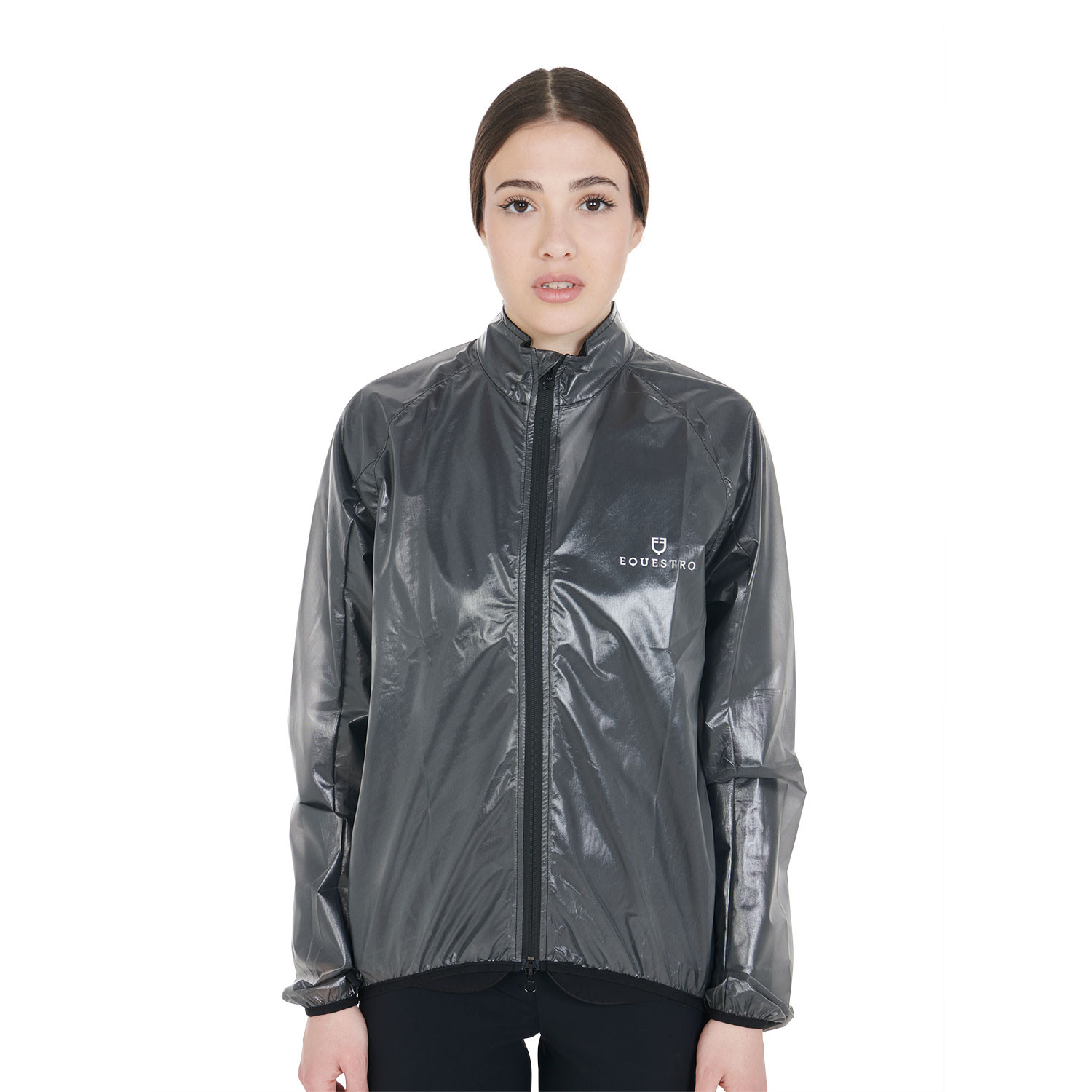 Transparente Unisex-Regenjacke für Reitsport und Freizeit
