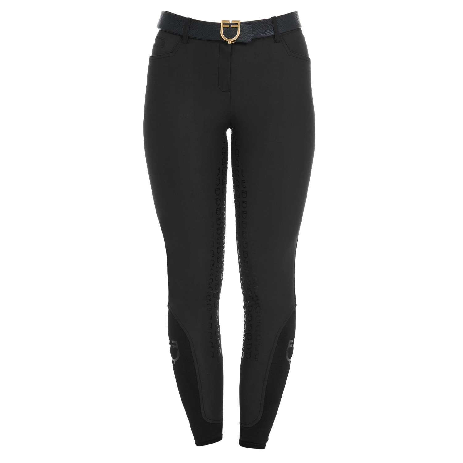 Slim Fit High Waist Reithose mit Fleecefutter/ Winter