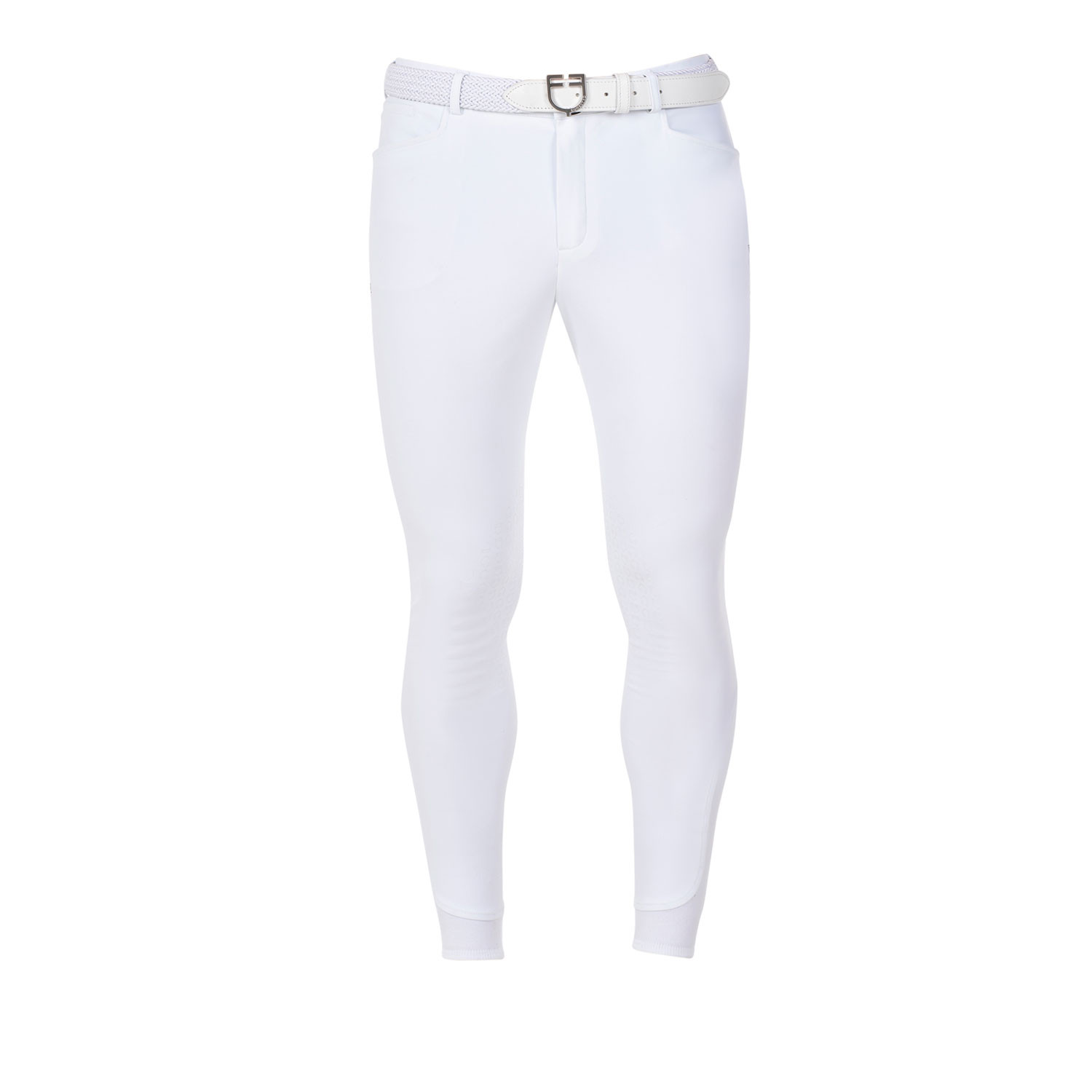 Herren-Slim-Fit-Reithose mit Silikon-Vollbesatz
