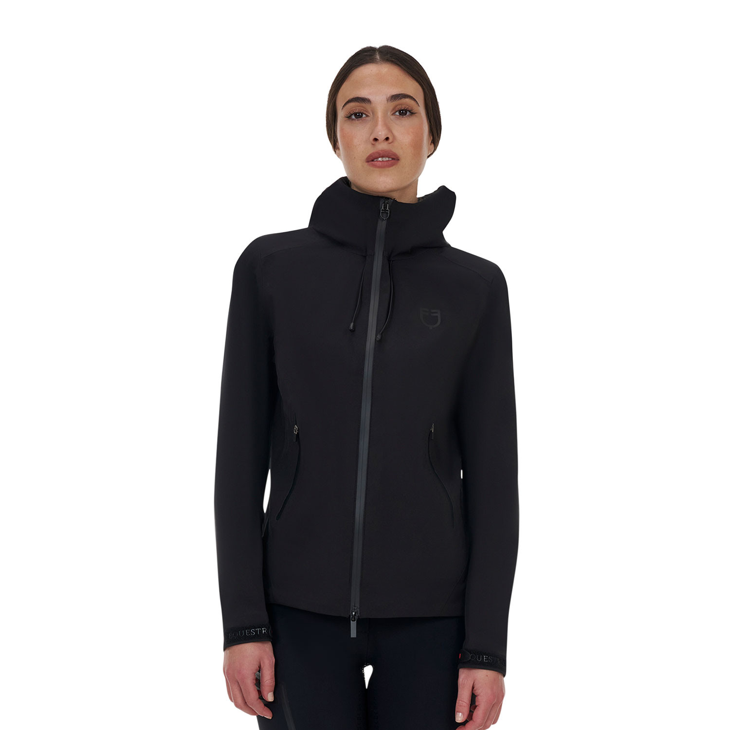 Damen-Wasserdichte Softshell-Jacke mit Kapuze