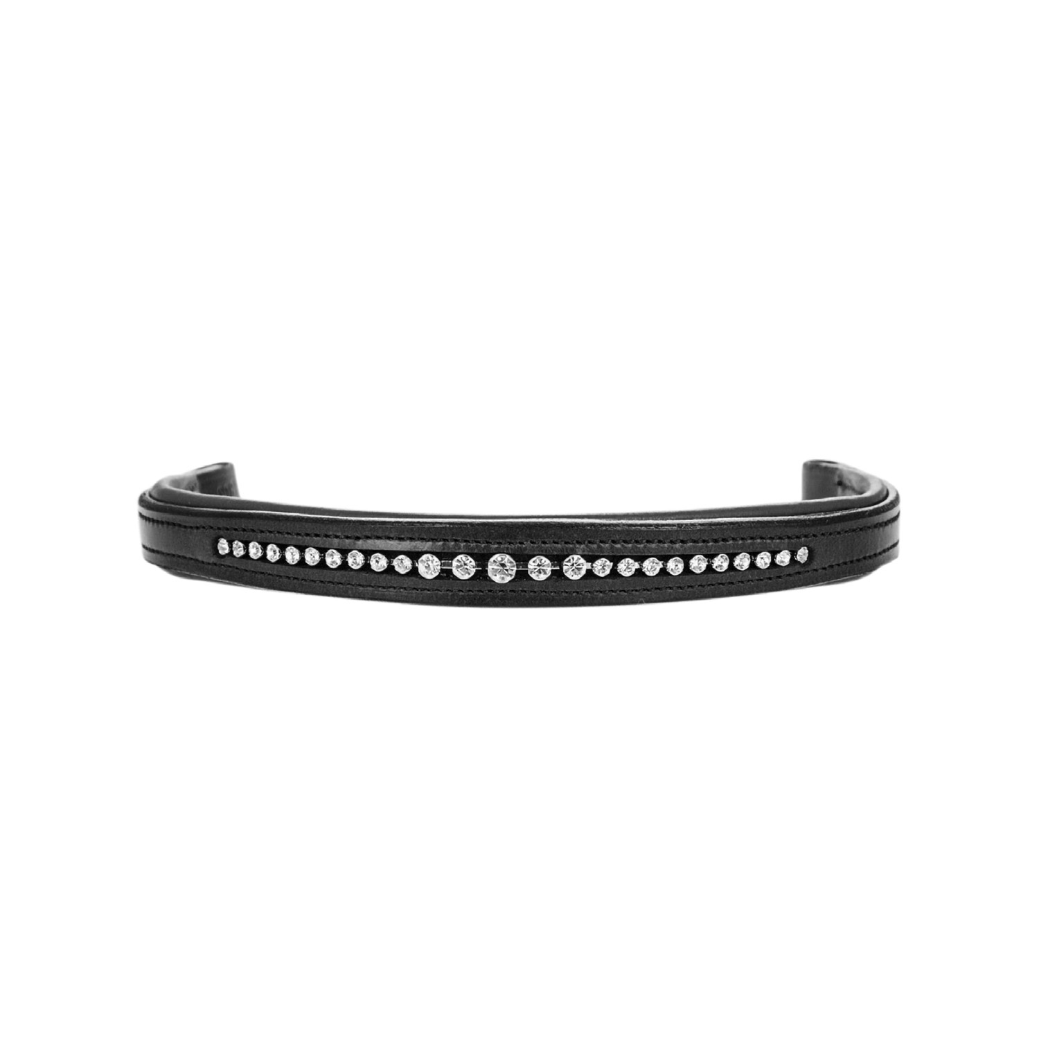Elegantes Stirnband aus pflanzlich gegerbtem Leder