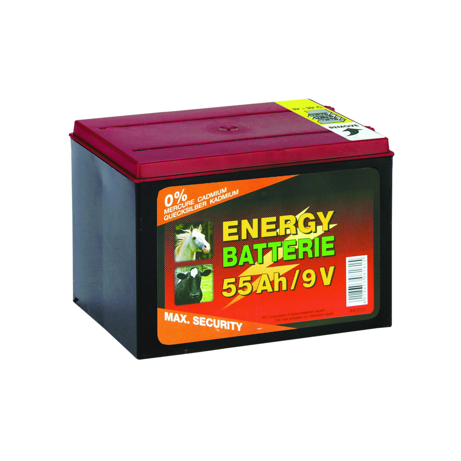 Primärbatterie 55 Ah 9 V