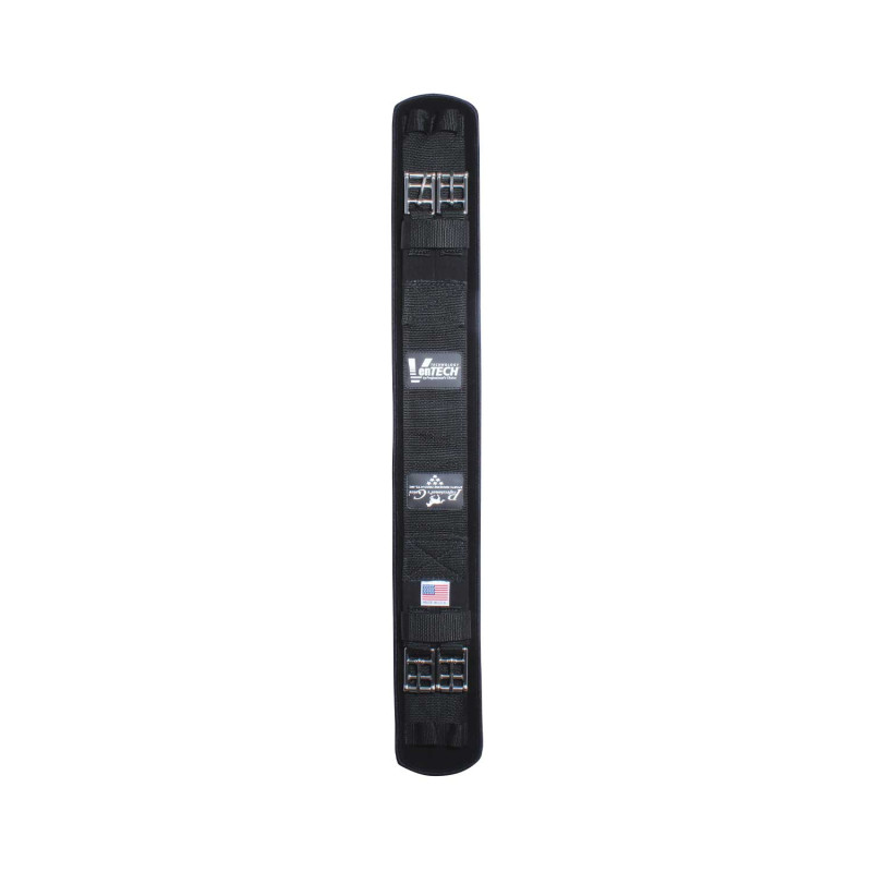 Neopren-Dressurgurt mit Edelstahl-Schnallen