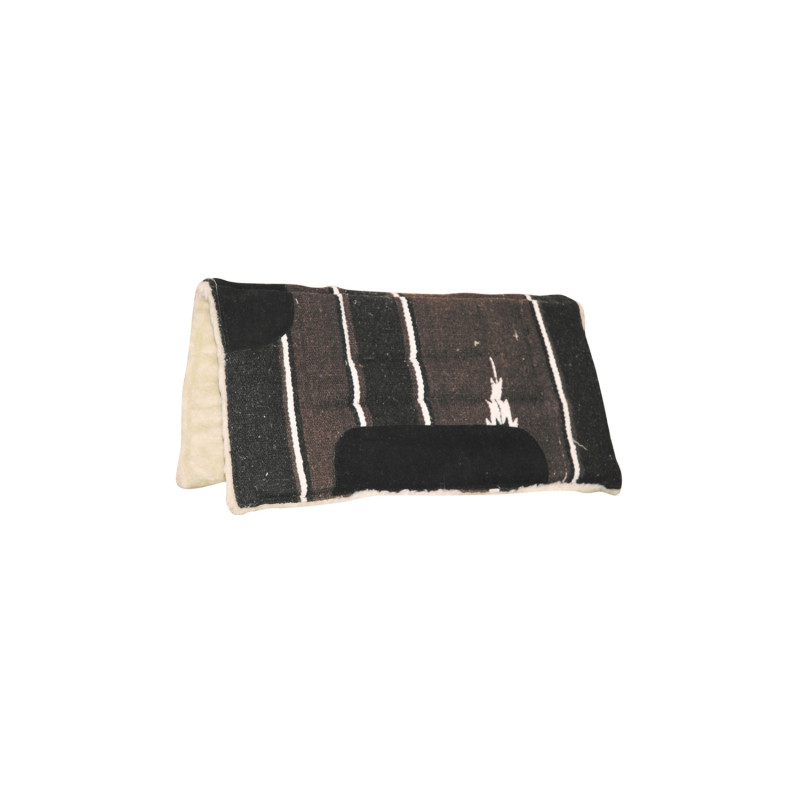 Gepolsterte Western-Satteldecke mit Navajo-Stoff