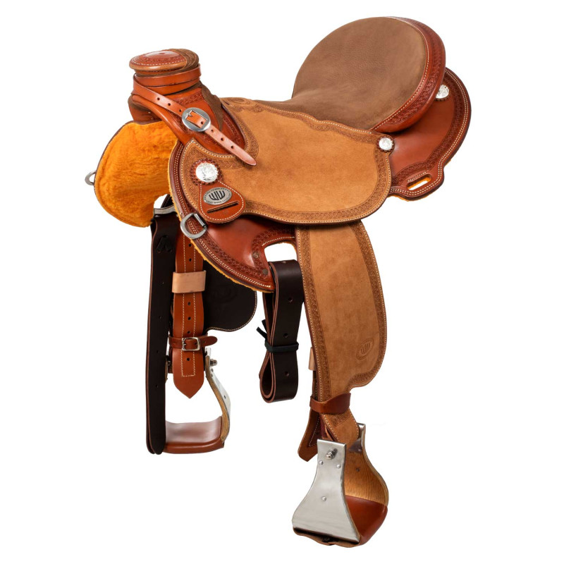 Arbeitsrindersattel für Westernreiten