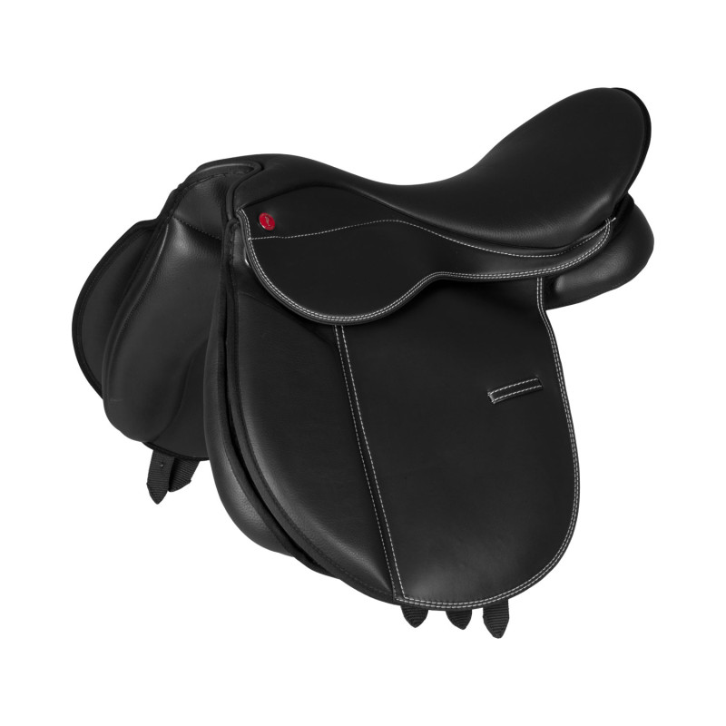 Vielseitigkeitssattel Modell Milano aus PU-Leder mit ultraleichtem Baum