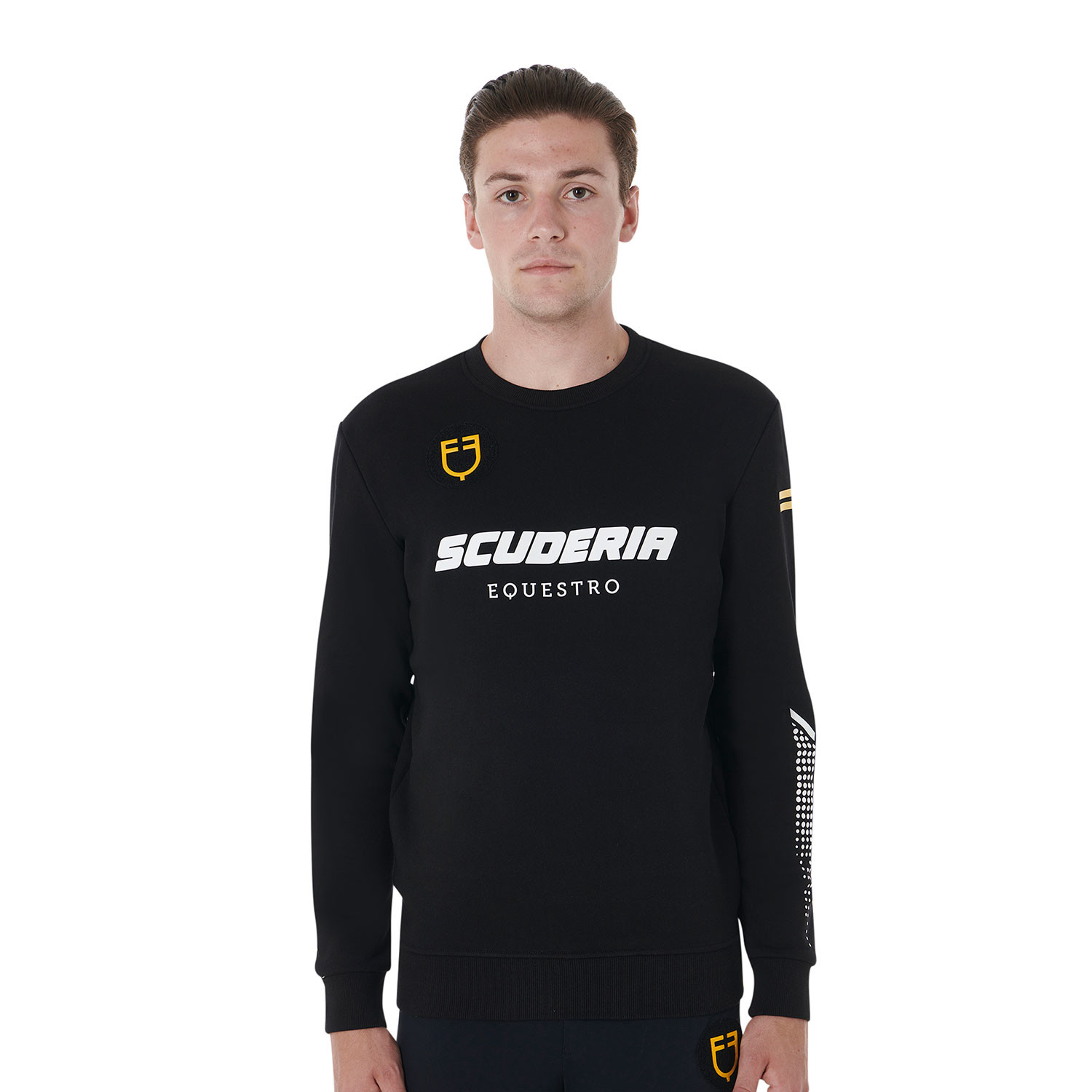 Herren-Sweatshirt mit Rundhalsausschnitt