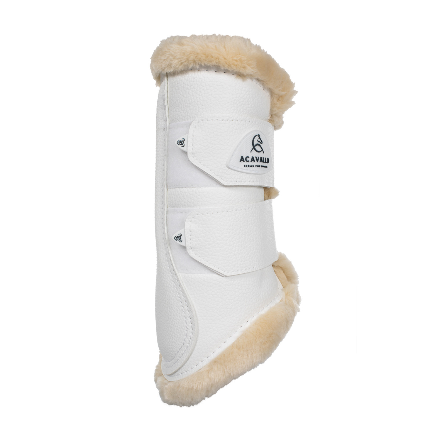 Anatomisch geformte Gamaschen aus Eco-Leder