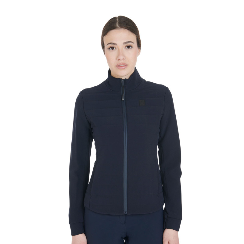 Damen-Jacke aus perforiertem Stoff