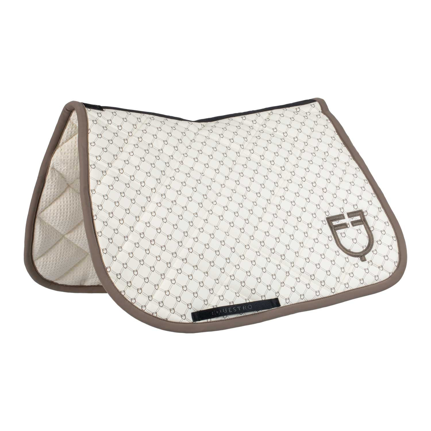 Springschabracke  mit Monogramm-Print