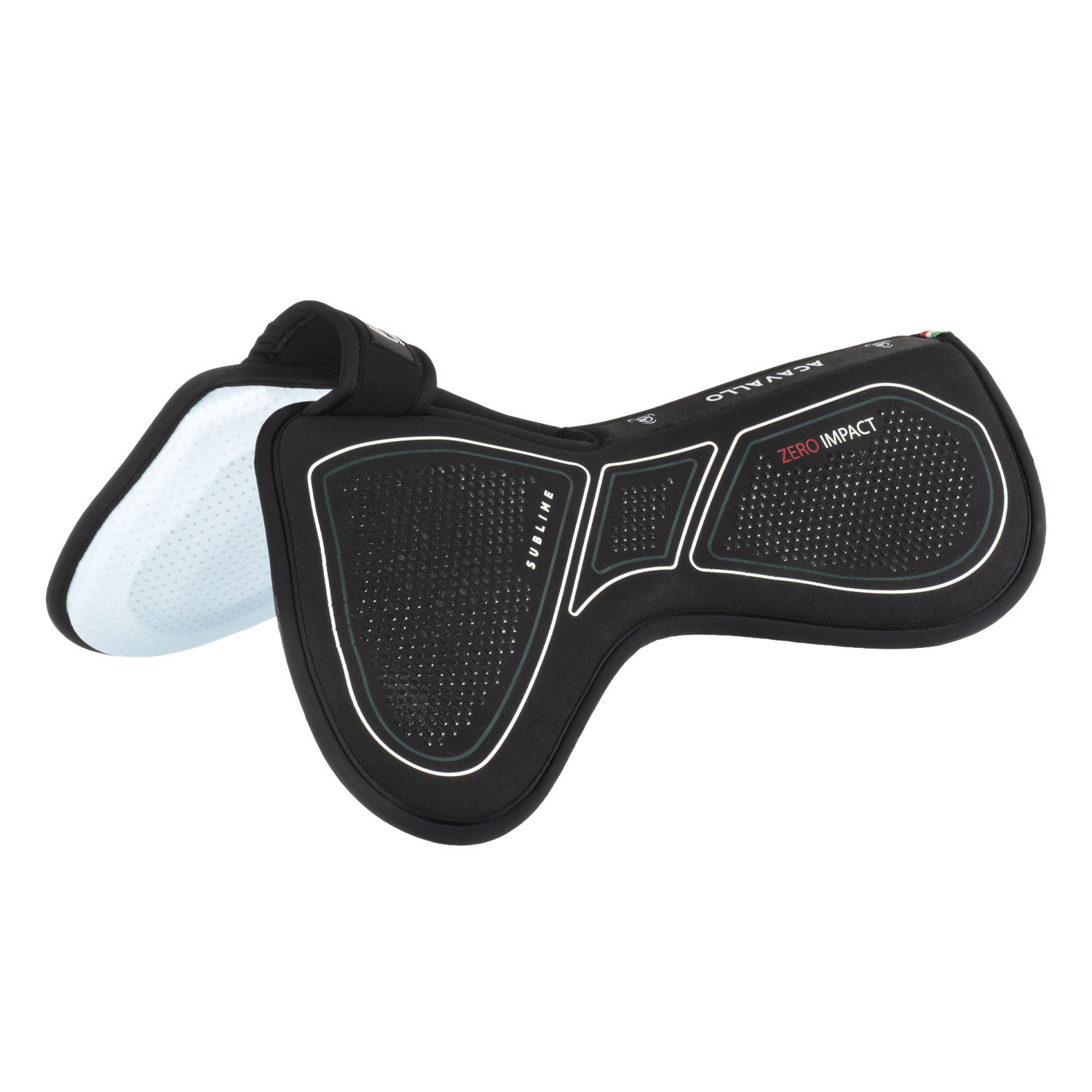 Zero Impact Pad mit Vordererhöhung und wirbelfreiem Design