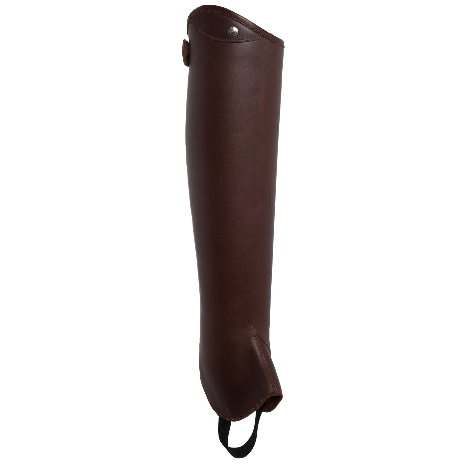 Masaccio Glattleder-Reitchaps im eleganten Langschaft-Look – Braun oder Schwarz