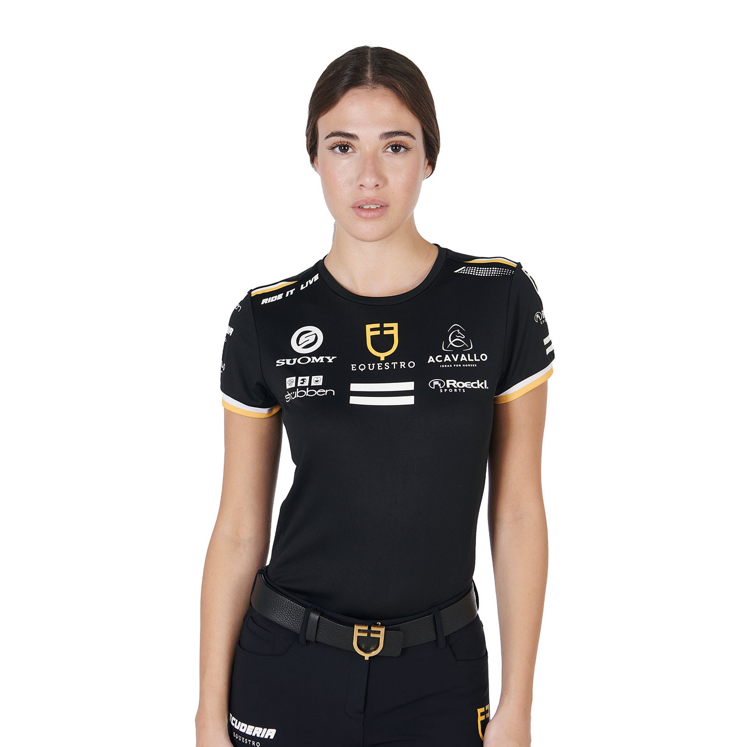 Damen GP Multi-Logo T-Shirt