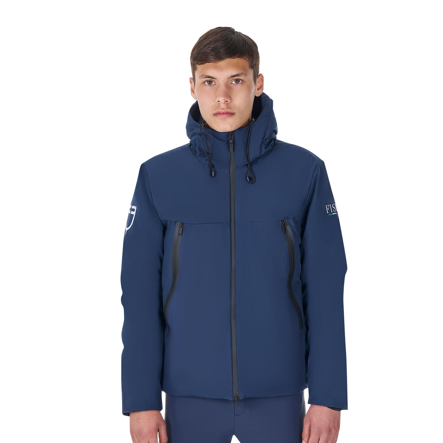 Herren-Daunenjacke winddicht und wasserabweisend