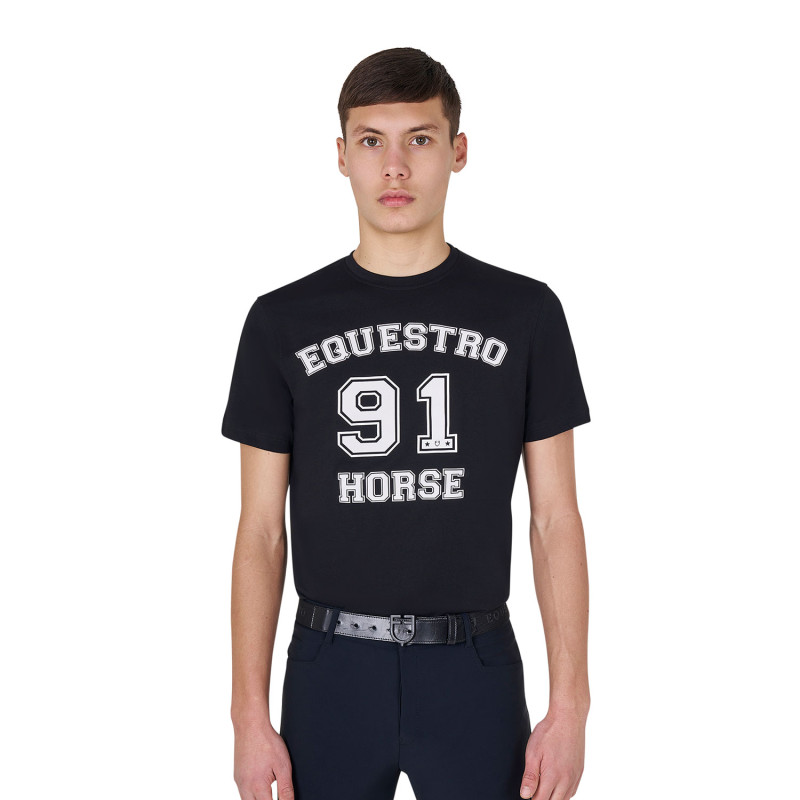 Herren Slim Fit T-Shirt aus Baumwolle