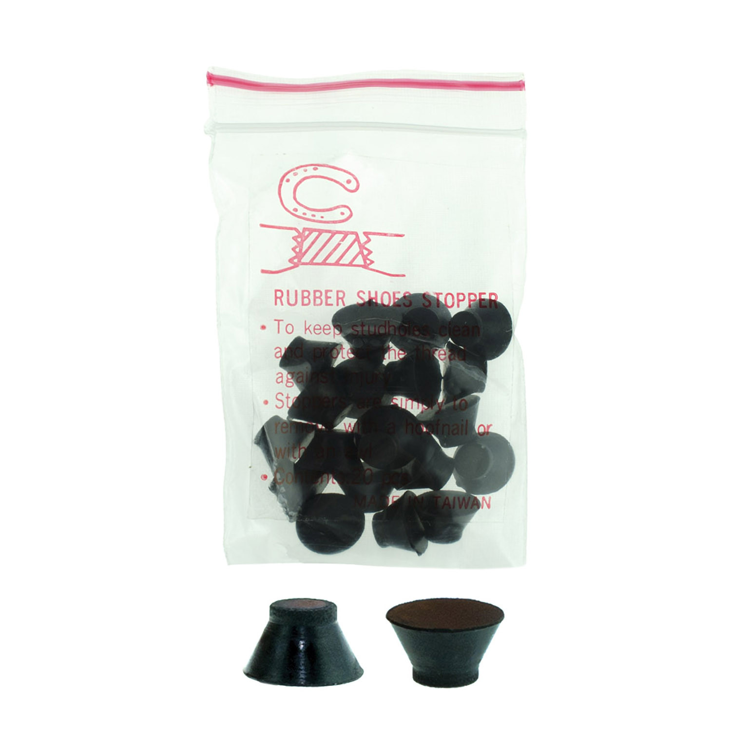 Rubber Shoes Stopper – Gummistopfen für Stollenlöcher
