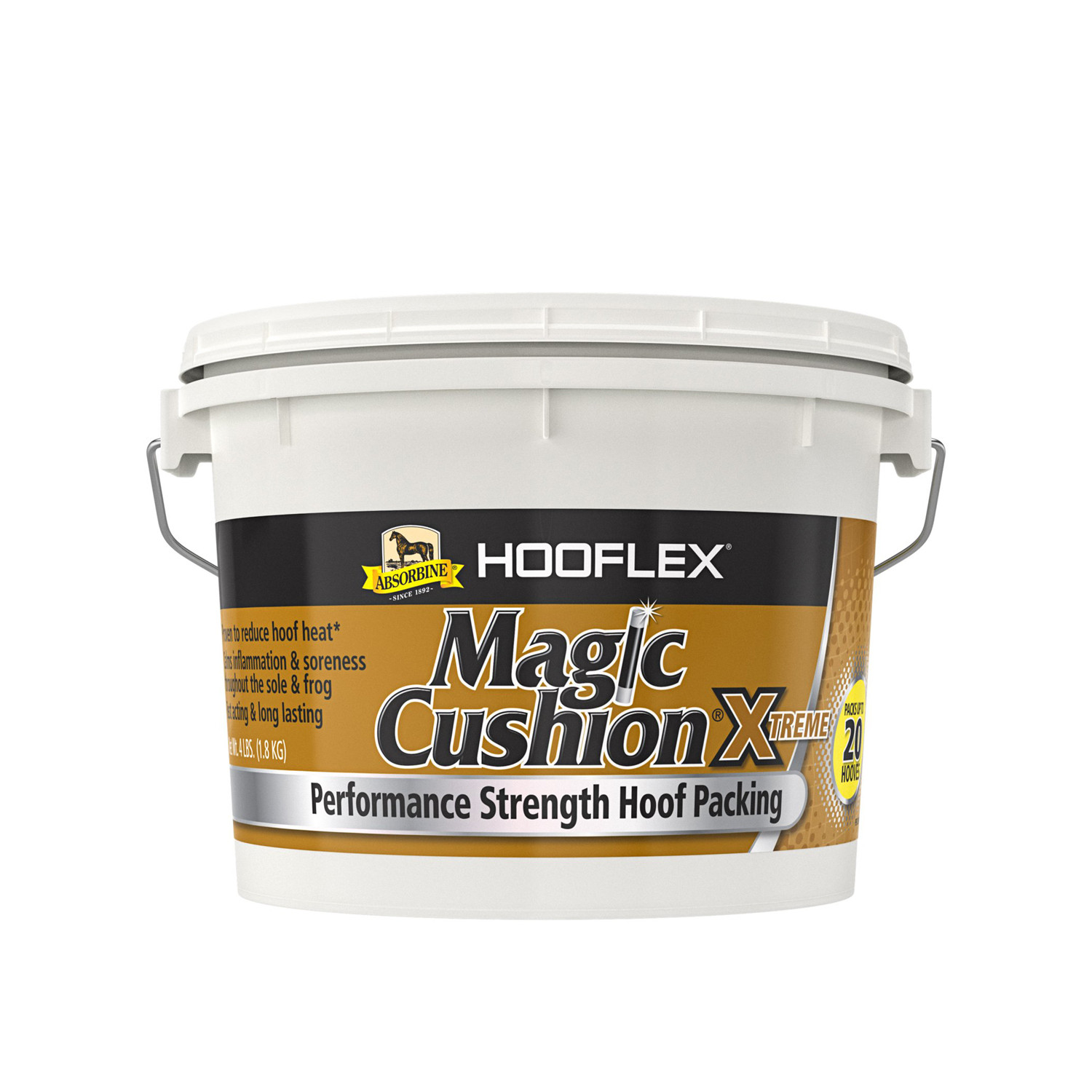 Magic Cushion Xtreme für Pferde 1,8 kg – Hufpackung für stark beanspruchte Hufe