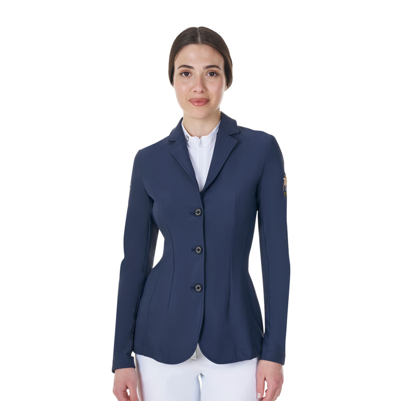 Damen-Wettkampfjacke aus technischem Gewebe