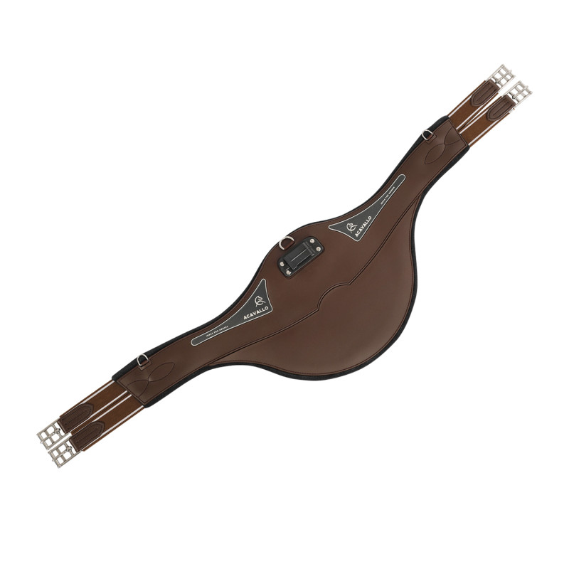 Anatomischer Springsattelgurt mit Gel-Grip und PVC