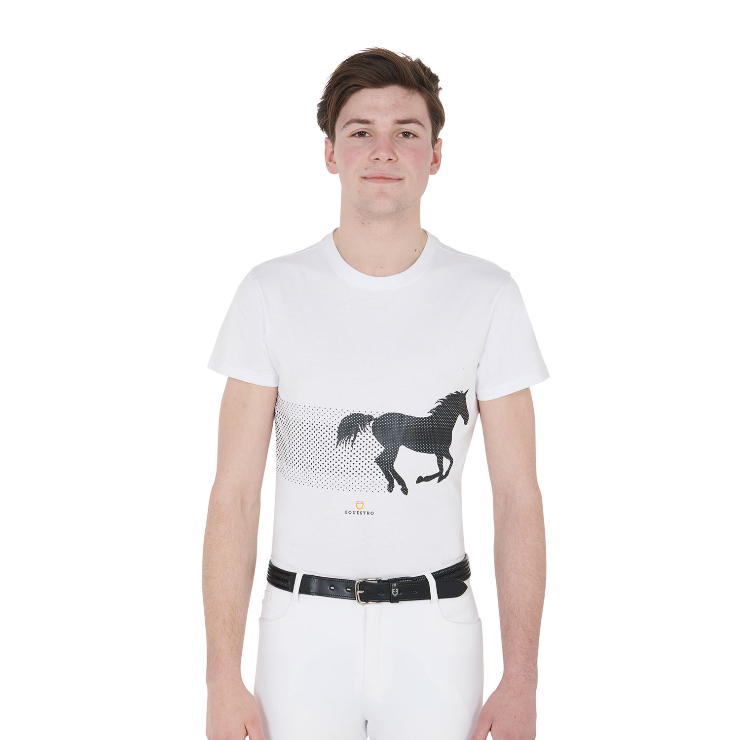 Herren Slim-Fit T-Shirt mit kurzen Ärmeln
