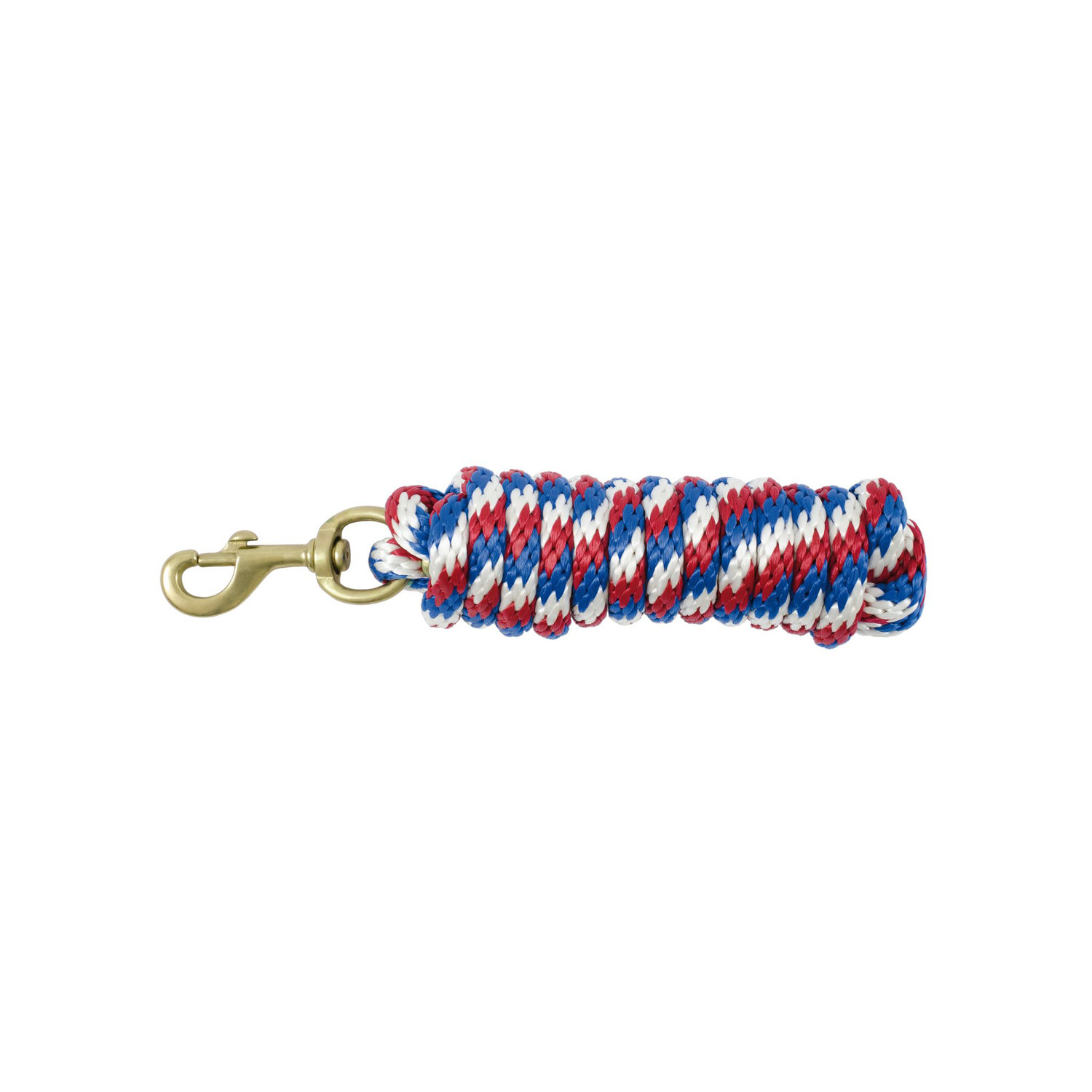 Mehrfarbiges Nylon-Führseil mit Messingkarabiner
