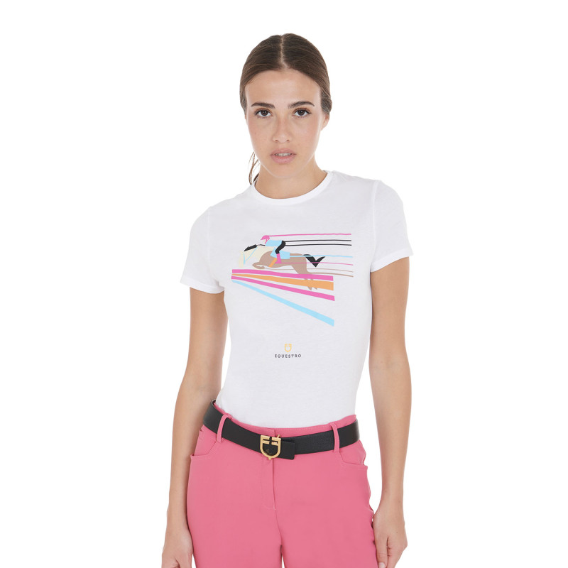 Damen Slim-Fit T-Shirt mit kurzem Ärmel