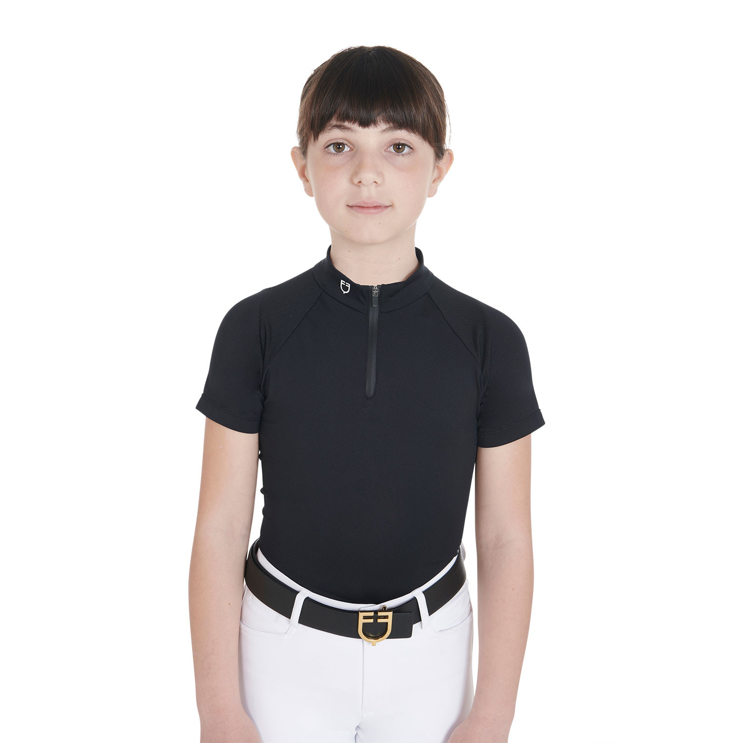 Kinder-Poloshirt schmal geschnitten
