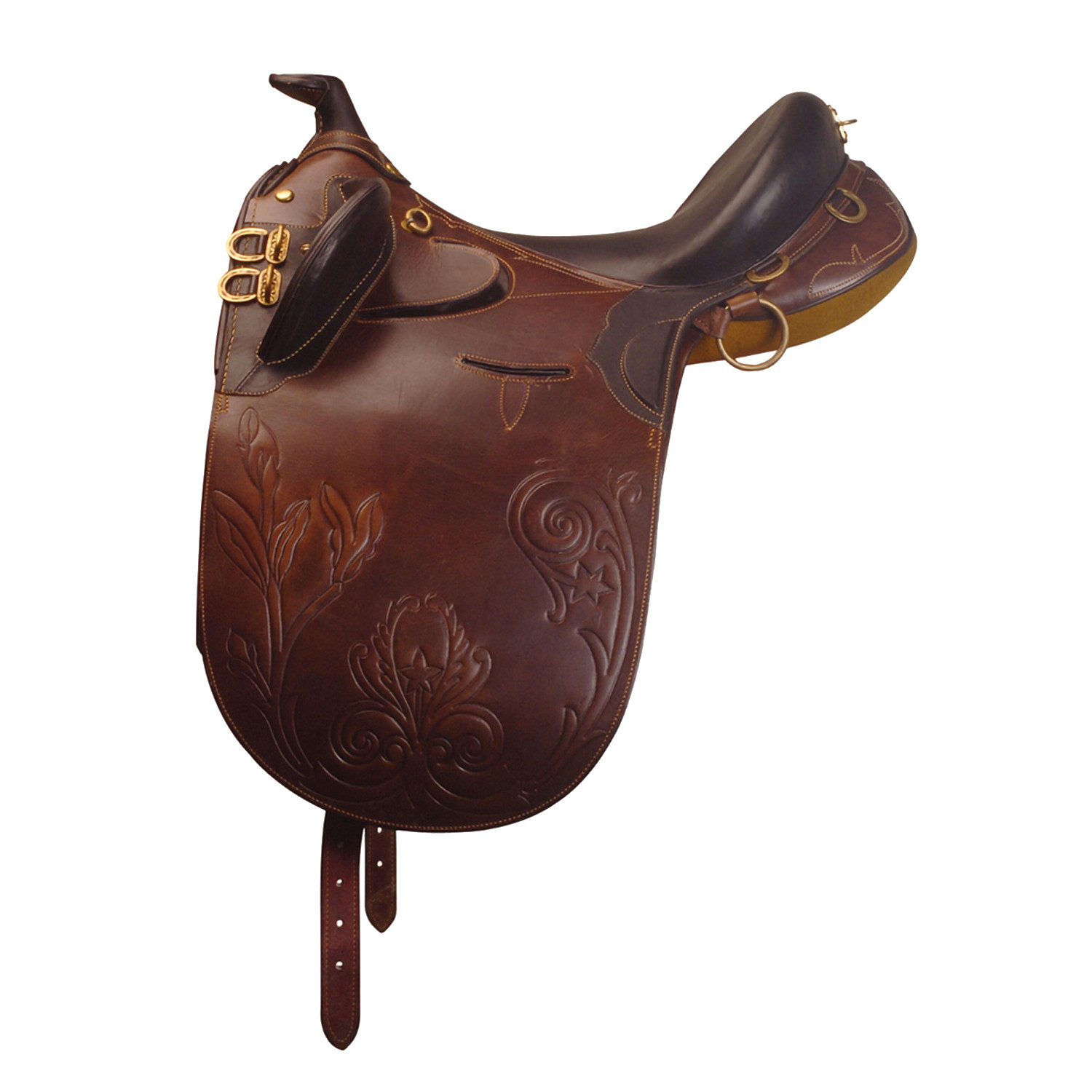 Australischer Sattel mit Horn