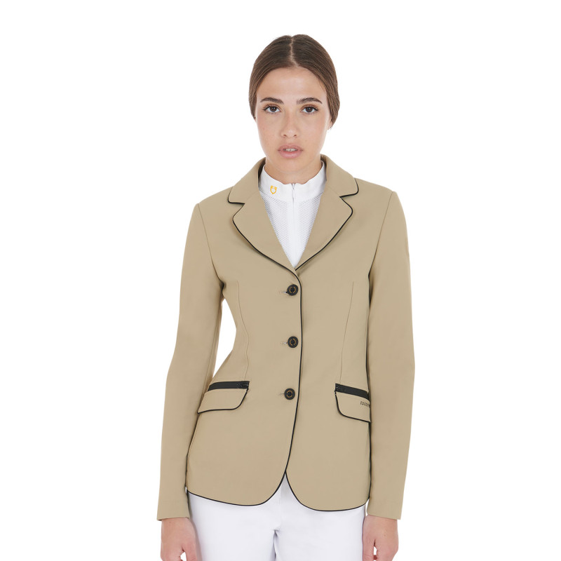 Damen-Wettkampfjacke aus technischem Gewebe