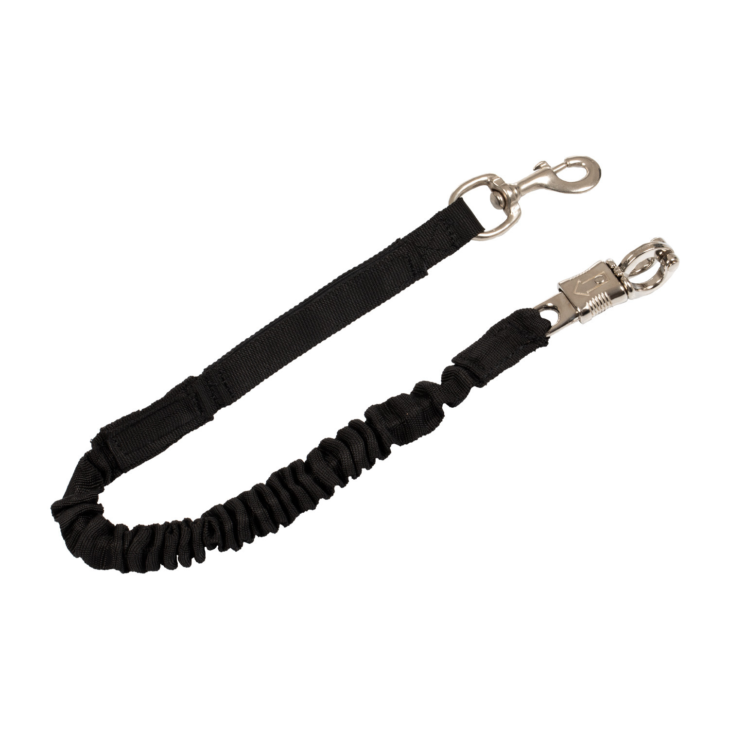 Elastische Zugstange mit Doppelkarabiner