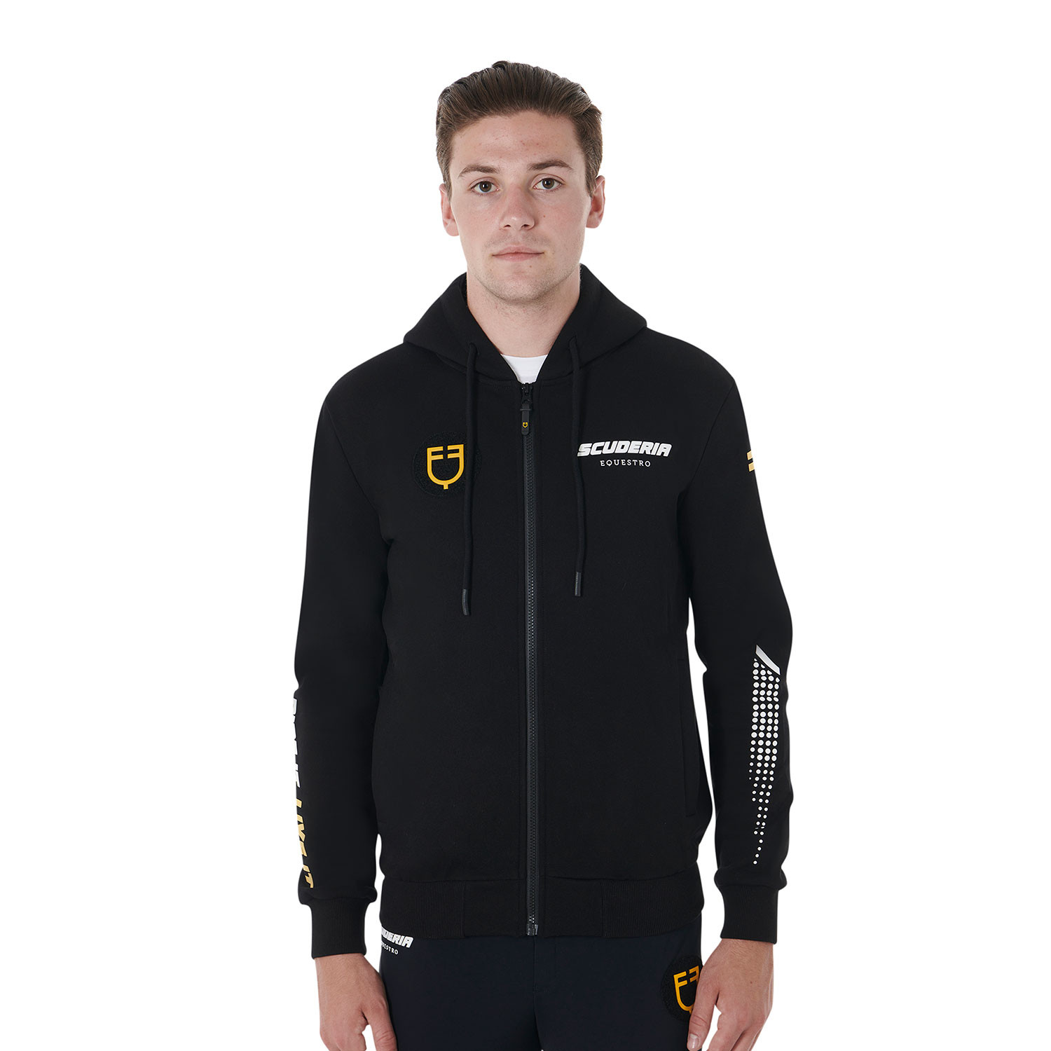 Herren-Kapuzenpullover mit Reißverschluss