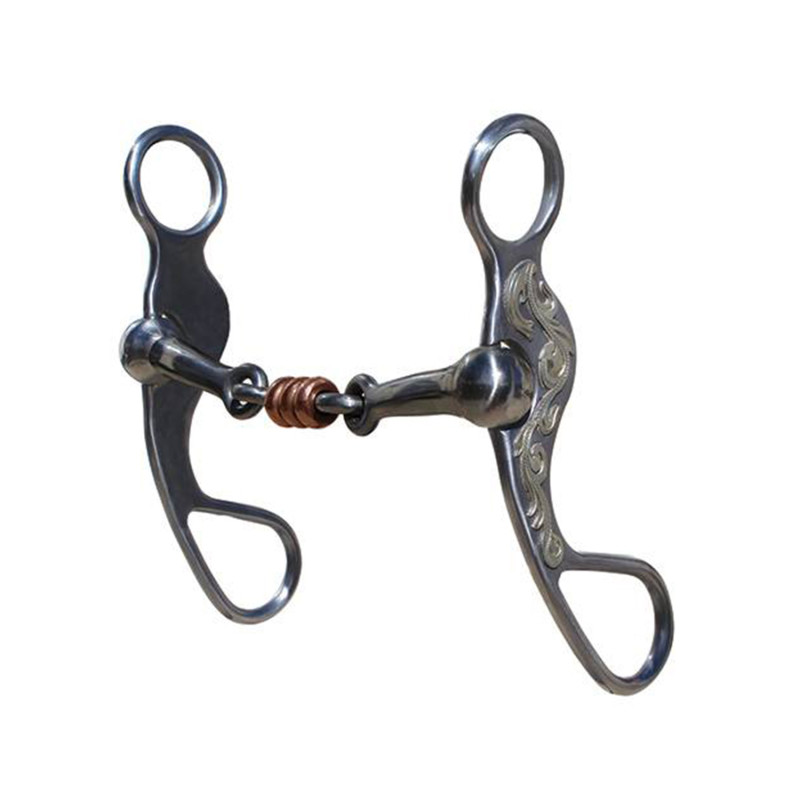Olivenstangen Gebiss mit Kupfer-Dogbone