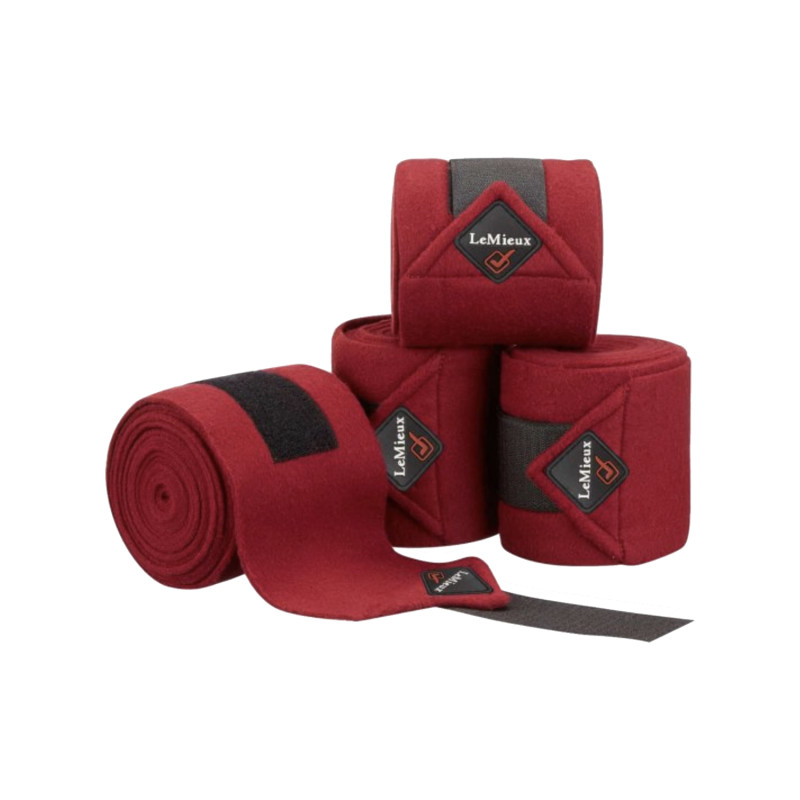 Lemieuc Polo Bandagen Bordeaux Set
