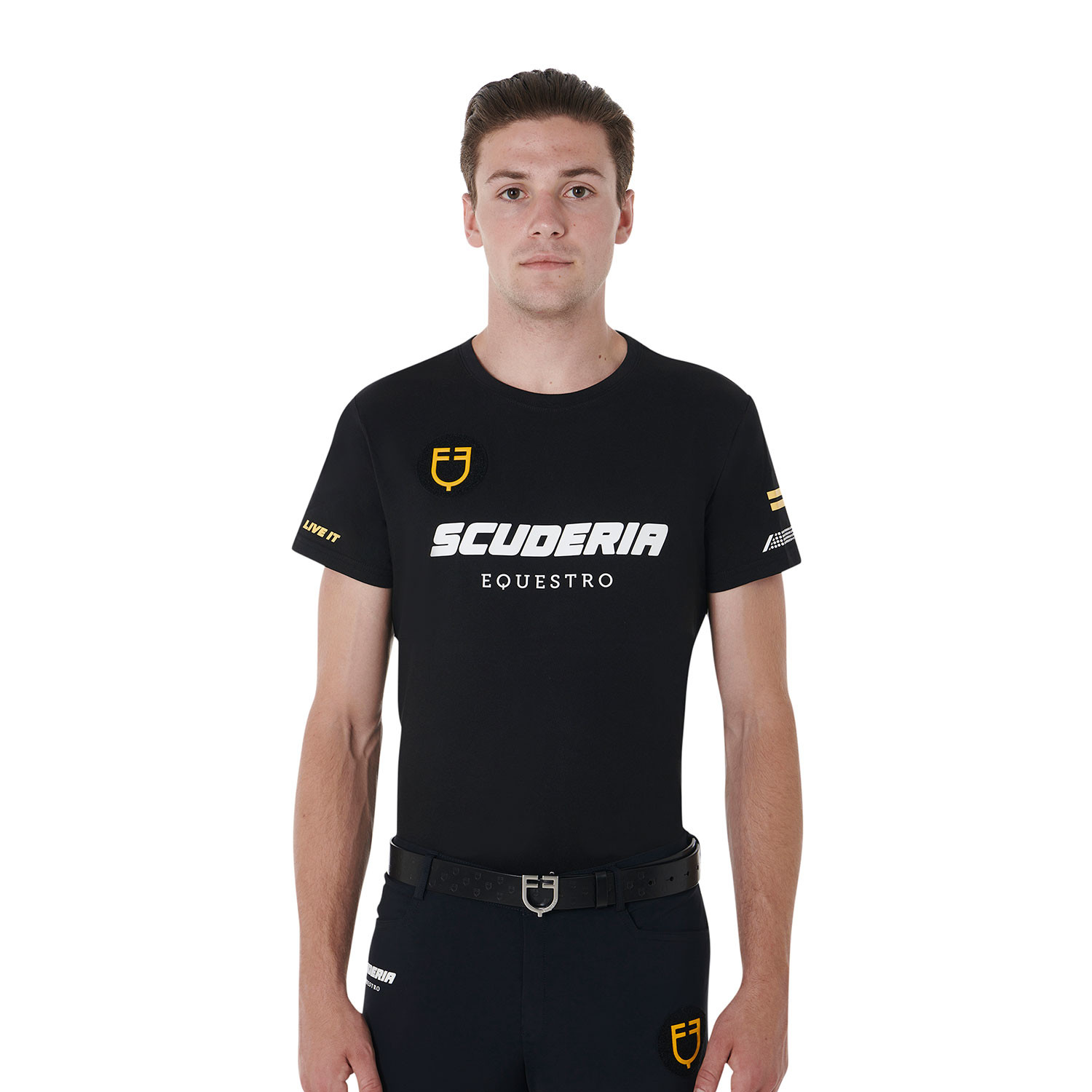 Herren-T-Shirt aus Stretch-Baumwolle